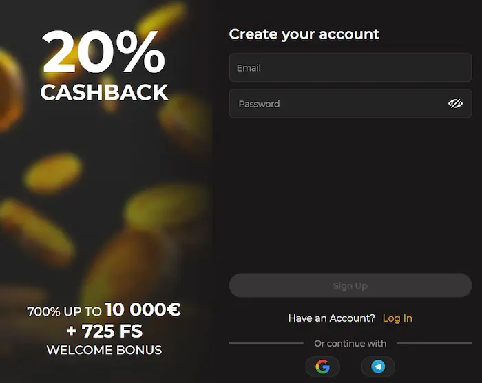 Spin Star Casino reg